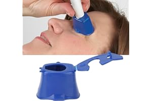 FYBIDA Eyedrop Guide Tool, Eye Drop Applicator Portable Autodrop Eyedrop Guide Aids Bottle Holder Tool for Elderly Children