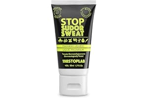 THESTOPLAB - Magnesium-Schweiß-Stop für mehr Griffigkeit | Liquid Chalk, 50 ml. Gym, Crossfit, Klettern, Pole Dance, Calisthenics, Fitness, Gewicht, Bouldering