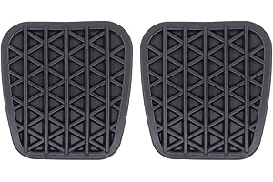 HouYeen Clutch Pedal Cover and Brake Pedal Kit for Vauxhall Astra J Insignia Rubber 13281359