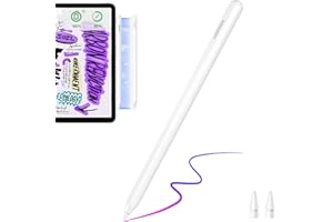 ‎UGREEN UGREEN Stift für iPad 2. Generation magnetisch kabellosladen Schnellladeleistung Neigungssensitivität Palm Rejection Stylus Pencil für iPad Pro 11" 4/3/2/1, 12,9" 6/5/4/3, iPad Air 4/5, iPad mini 6