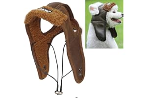 Egurs Hunde Mütze Winter Warm Hut für Kleine Mittel Groß Hunde