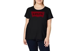 Levi's Pl tee Camiseta Mujer (Pack de 1)