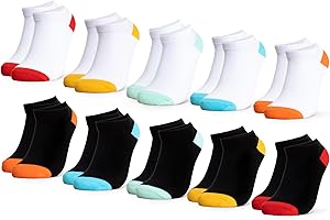 Occulto calzini corti bambina & bambino pacco da 10 (modello: Piccolo)
