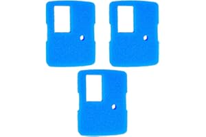 kychenBase CUF-2505 / CUF-5005 / CUF-6005 Spugne Filtro Laghetto – Ricambio Materiale Filtrante, Spugne in Schiuma Filtrante per Laghetto (Set da 3)