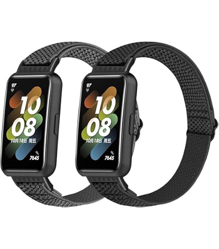 MIJOBS Metall-Armband Für Huawei Band 7 – Edelstahl Ersatzband Mit Verstellbarer Länge