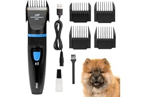 ANIMAL PLANET PETS Animal Planet 59539 Cordless Professional Pet Grooming Clippers and Accessories/Rechargeable Dog & Cat Fur Trimmer/High Precision Low Noise Shaver