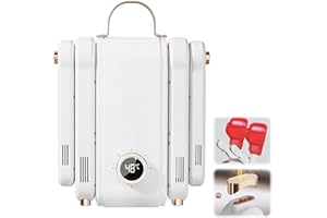 JEONDFG Secador de zapatos eléctrico, secador de botas, secador de botas, luz UV, calentador de zapatos, calentador de zapatos plegable con temporizador, secado rápido para zapatos, sombreros, botas de esquí