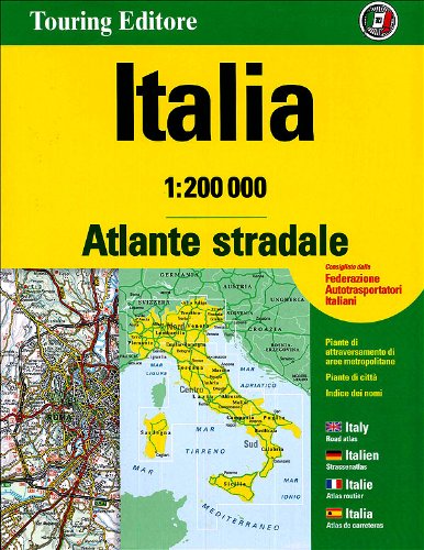 Atlante stradale Italia 1:200.000. Cofanetto libro