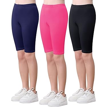 Pantaloncini Simple Joys By Carter's Per Bambine - Confezione Da 3, Cotone E Elastan, Vita Media - Foto 11