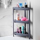Deconox 3 Katlı &Uuml;&ccedil;gen K&ouml;şe Rafı | Banyo, Mutfak ve Kiler İ&ccedil;in Yer Tasarruflu Organizer | &Ccedil;ok Ama&ccedil;lı Raf &Uuml;nitesi | 3 Farklı Re