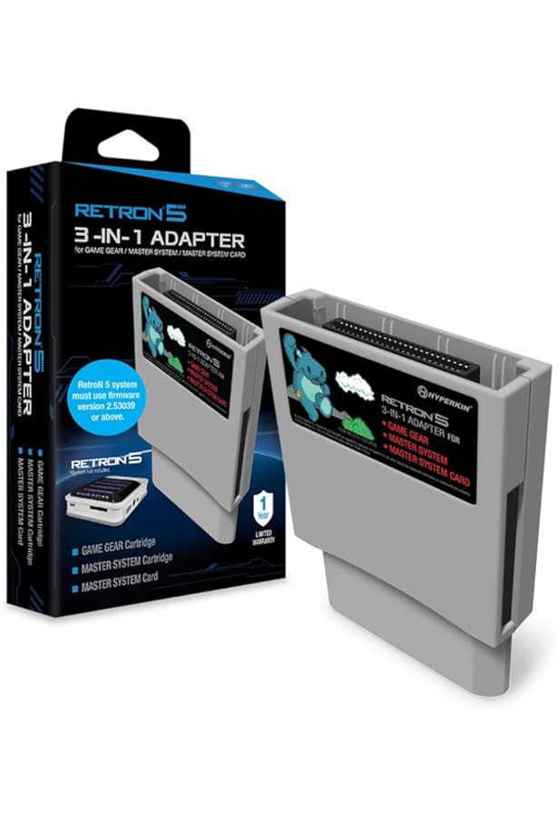 Hyperkin Retron 5 Gaming Console (Black) Bundle With