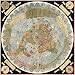 Produktbild FlatEarth.tv Urbano Monte 1587 Karte (Flache Erde Karte) 33.1" X 33.1" (33" X 33")