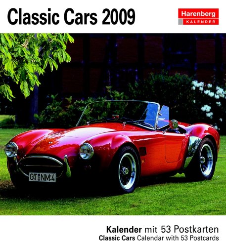 Harenberg Postkarten-Kalender Classic Cars 2009