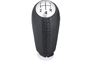 Viviance 5 Speed Gear Shift Knob For Renault Clio III 2005-2009 Megane II 2002-2009 Scenic II 2003-2006 Kangoo 2009 PU Leather