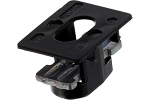 Restagraf - Fixations Écrou Cage pour Garniture de Porte - Compatible avec Dacia, Renault - Réf. 9667 - Sachet de 6, Argent