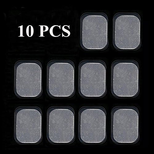 Novatech EMS Abs Replacement Pads, Abs Trainer Replacement Gel Sheet Abdominal Toning Belt Muscle Toner Ab Trainer Accessories 10pcs Gel Sheets For Gel Pad(10xpcs)