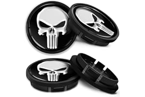 SkinoEu Compatibile con Coprimozzo VW Volkswagen 5G0601171XQI 66mm Copricerchi Tappi Ruota Cerchi Lega Ricambio CR 35