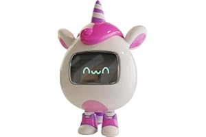 BEST OF TOYS BEEPBOOP – Compagnon de Poche Interactif Évolutif | 4 Mini-Jeux, Écran Couleur, Sons & Personnalité Unique | Jouet Électronique pour Enfant dès 6 Ans-Avec Mousqueton & Mode A Cappella- Modèle Licorne