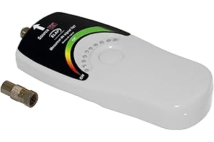 ELAP High-Tech 600050 Pointeur de signal pour Antenne TV TNT Blanc