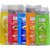 5 Renk Pamuk Şeker Tozu Doğal Meyve Aromalı 400 Gr.