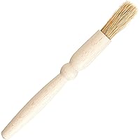 Tala Wooden Pastry Brush - Basting Cooking Brush - Ideal for Applying Oils, Glazes, Milk And Egg Yolk- 2cm x 2cm x 19cm