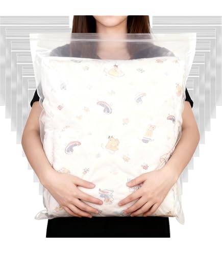 Produktbild von 20 Stück Zip-Beutel 45x55cm – Wieder Verschließbar, LDPE, 80μm, Für Kleidung, Schmuck, Lebensmittel & Mehr