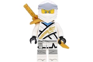 LEGO Ninjago Figurine Zane (Legacy) avec armure d'épaule et épées