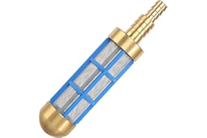 FASBET Filtr ssący z czystego mosiądzu, nadaje się do myjki wysokociśnieniowej 1/2 cala i 3/4 cala do myjki wysokociśnieniowej, pompy kampera, filtra ssącego, węża ogrodowego, filtra, węża ogrodowego,
