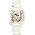Rado True Square Swiss Automatic Watch, White