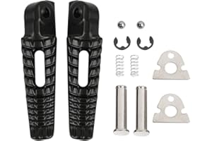 ‎XMT-MOTOR XMT-MOTOR Fußrasten Motorrad Hinten Passagier Fußstützen Geeignet für GSXR600 GSXR750 2006-2024 GSXR1000 2005-2024 B-KING 2008-2013