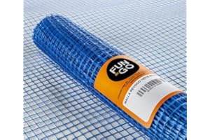 FUN&GO Malla revocos Azul mortero 1x10m