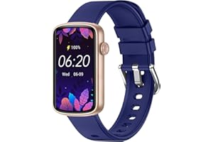 SHANG WING Smart Watches for Women, Fitness Watch Smart Watch Fitness Tracker Ladies with Pedometer Heart Rate Monitor Blood Oxygen Sleep Monitor Activity Tracker Waterproof IP68 for Android iOS