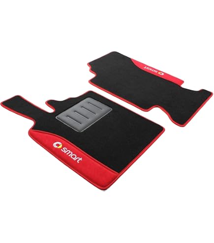 Set Tappeti Smart ForTwo 2014-2020 Velluto | Qualità Garantita 453
