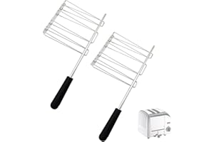 IZSOHHOME 2PCS Toastzangen für Toaster, kompatibel mit Dualit 00499 Sandwich Cage, Sandwiches im Dualit Toaster (2 Stück)