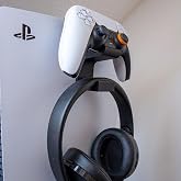 TRAK3D PS5 Headphone and Arm Stand [Minimalist Design] For Sony Playstation 5, Black