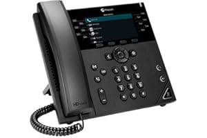 POLY VVX 450 téléphone de bureau IP PoE - 12 lignes SIP