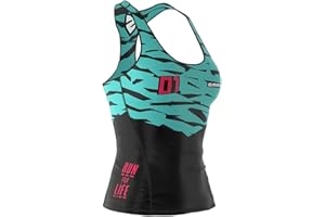 SMMASH Top Sportivo da Donna Fitness Gym Canotta Palestra Canottiera Maglia Maglietta Sportiva Running