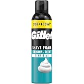 Gillette Sensitive 300 ml Tıraş K&ouml;p&uuml;ğ&uuml;