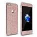 Produktbild OKCS Glamoures Sticker für Apple iPhone 7 Plus Skin Handyfolie Glitzer - Ruby Rose