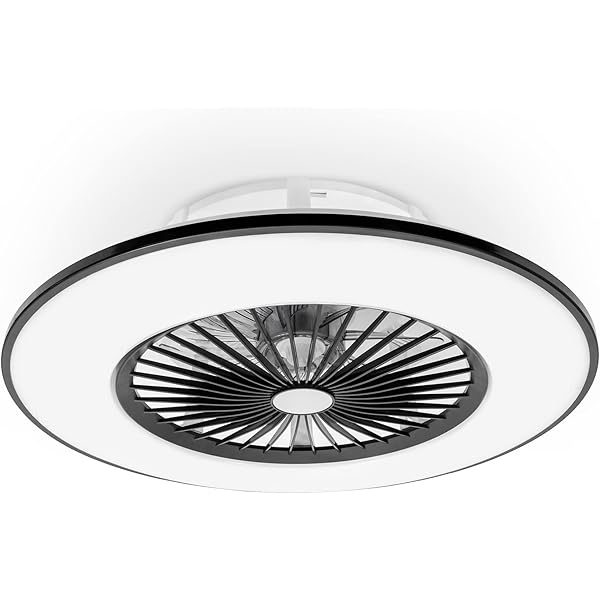 Noaton Triton Ceiling Fan With Lighting, 12050 W, White, LED Dimmable, 3 Colour Temperatures, Remote Control, Timer, Air Flow Up To 45 M3/min, For Living Room, Bedroom, Diameter 50 Cm - View #4