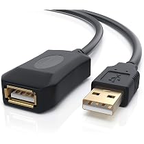PREMIUMCORD Cavo Di Prolunga USB-C Attivo Con Ripetitore 5m, da Type-C Femmina a Maschio, USB 3.2 Gen 1 SuperSpeed 5Gbit/s, Doppia Schermatura, Alloggiamento in Alluminio, Nero, Lunghezza 5m