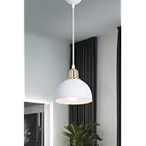 AG LightDesign Beyaz Sarkıt Avize Yatak Odası Salon Mutfak Koridor Lamba 18 AGnm50