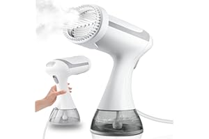 MIFASO Ferro da Stiro Verticale, Stiratrice Verticale 2000W, Ferro a Vapore da Viaggio, Stiratore Verticale Portatile con 300ml Serbatoio Acqua, Riscaldamento Rapido 20s, Rimozione Rapida Delle Pieghe