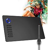 Veikk A15 Pro 10x6" 8192 Level 5080 LPI Grafik Tablet + Kalem