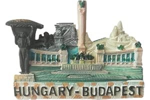 MUYU MAGNET 3D Budapeszt Węgry magnes na lodówkę, Budapeszt Węgry pamiątkowy prezent lodówka magnes dekoracja domu i kuchni