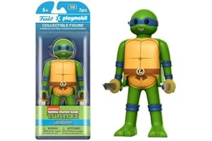 FUNKO Teenage Mutant Ninja Turtles Leonardo Playmobil Figurine d'action