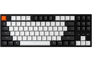 Keychron USA C1 Double-Shot RGB Hot-Swap Tactile Mac/PC Keyboard