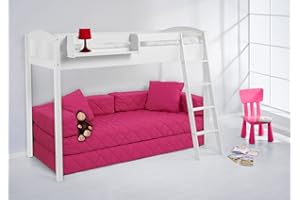 Lilokids Hochbett Landhaus 150 cm hoch