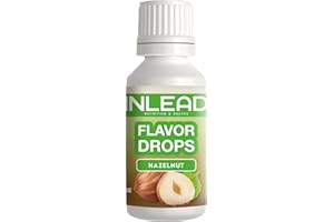 INLEAD - Flavor Drops - 30ml (1x 30ml, Hazelnut - Noisette)