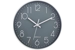 HZDHCLH 30CM Wanduhr Modern Quartz Lautlos Wanduhren Ohne Tickgeräus DekorativeWanduhr für Wohnzimmer, Schlafzimmer, Küche